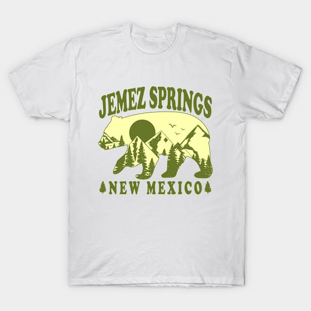 Jemez Springs New Mexico Mountain View T-Shirt by HomeSpirit